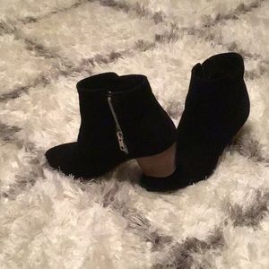 Coconut black booties